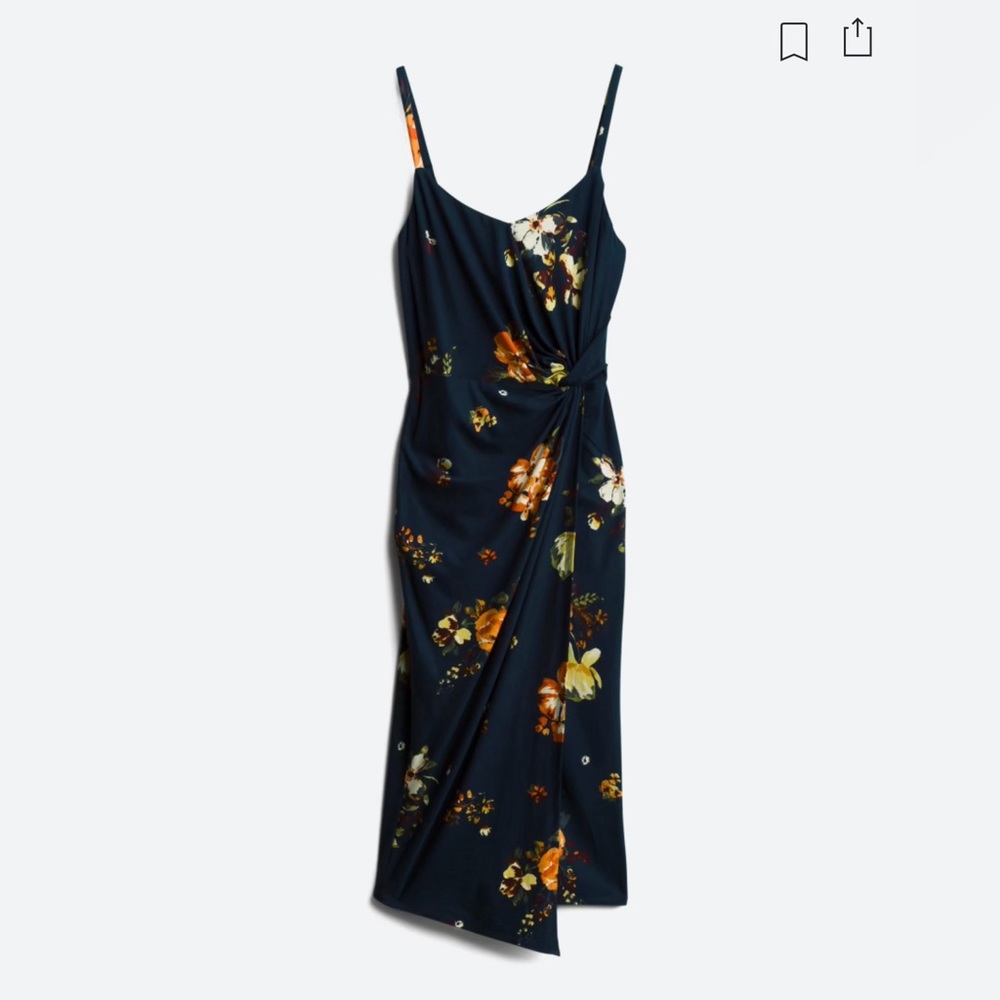Floral dress size small. Worn once